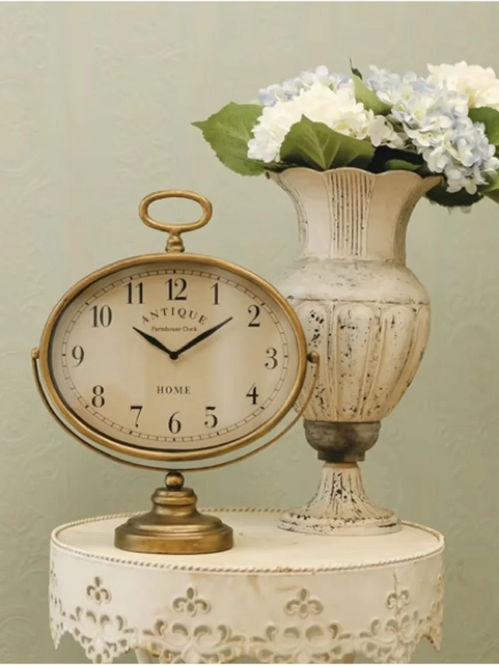 Antique-Inspired Table Clock